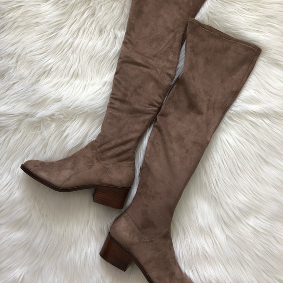 Steve Madden Shoes - Steve Madden NIB gabbie suede over the knee boot